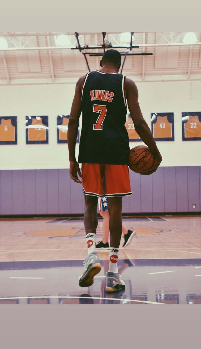 kevin durant toni kukoc jersey