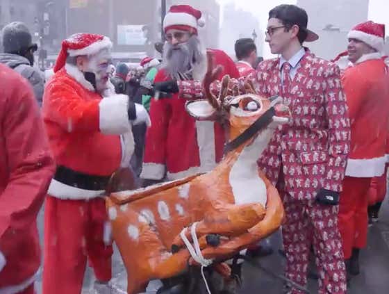 Throwback: Robbie Does SantaCon