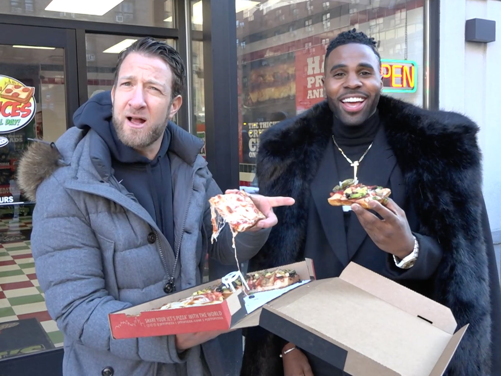 Barstool Pizza Review - Jet's Pizza With Special Guest Jason Derulo