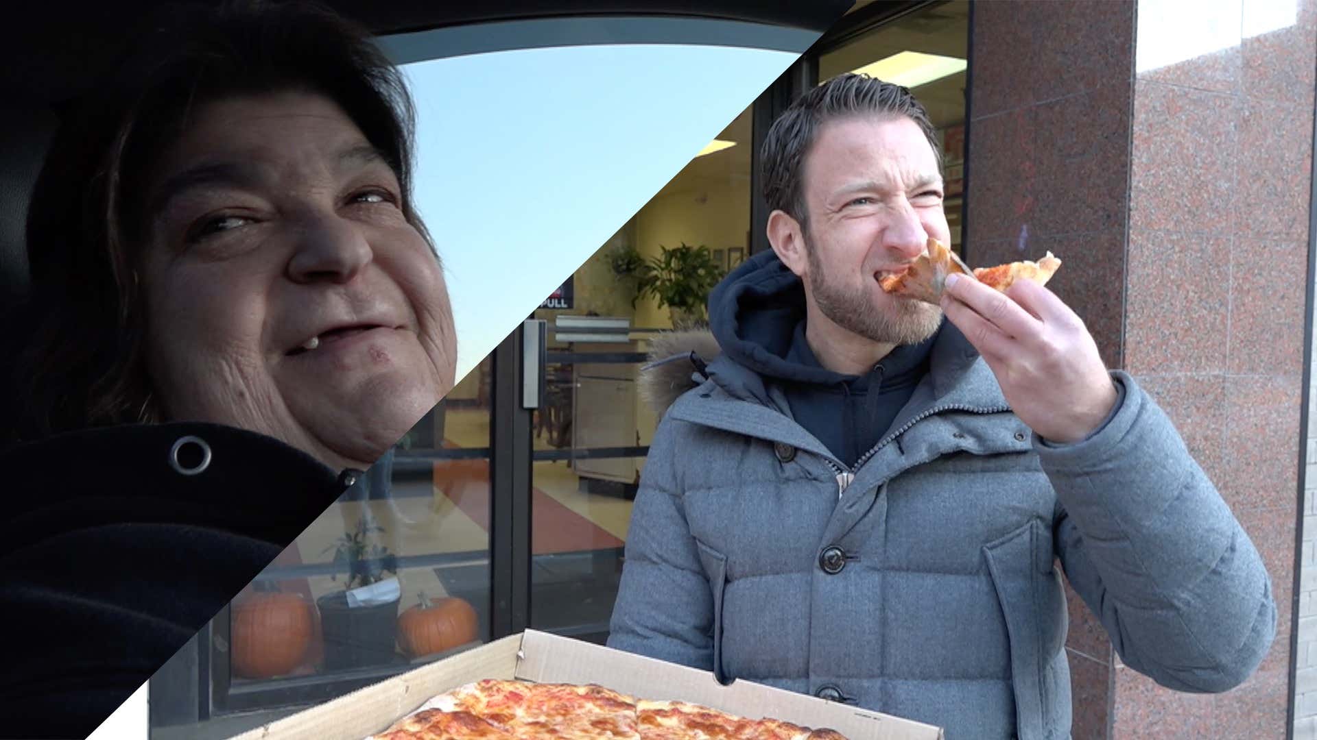 Barstool Pizza Review - Domenick & Pia (Waterbury, CT) Featuring Uber Debbie