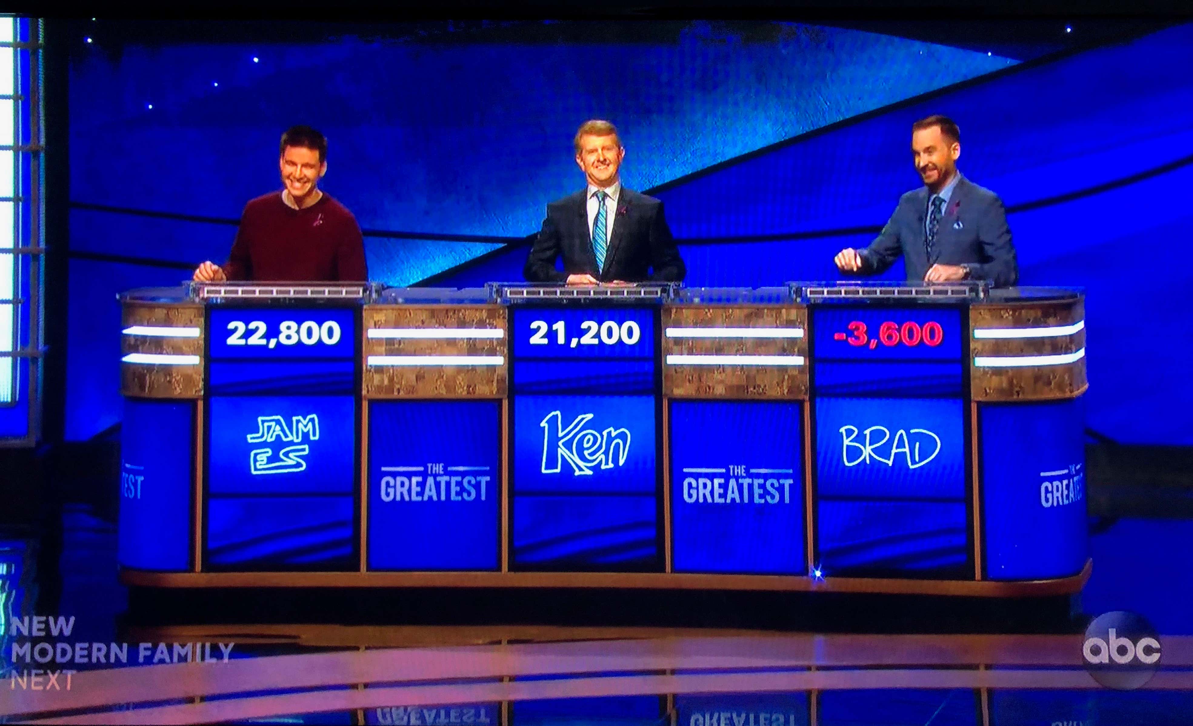 Jeopardy GOAT Tournament Game 2 Recap Superblog Barstool Sports
