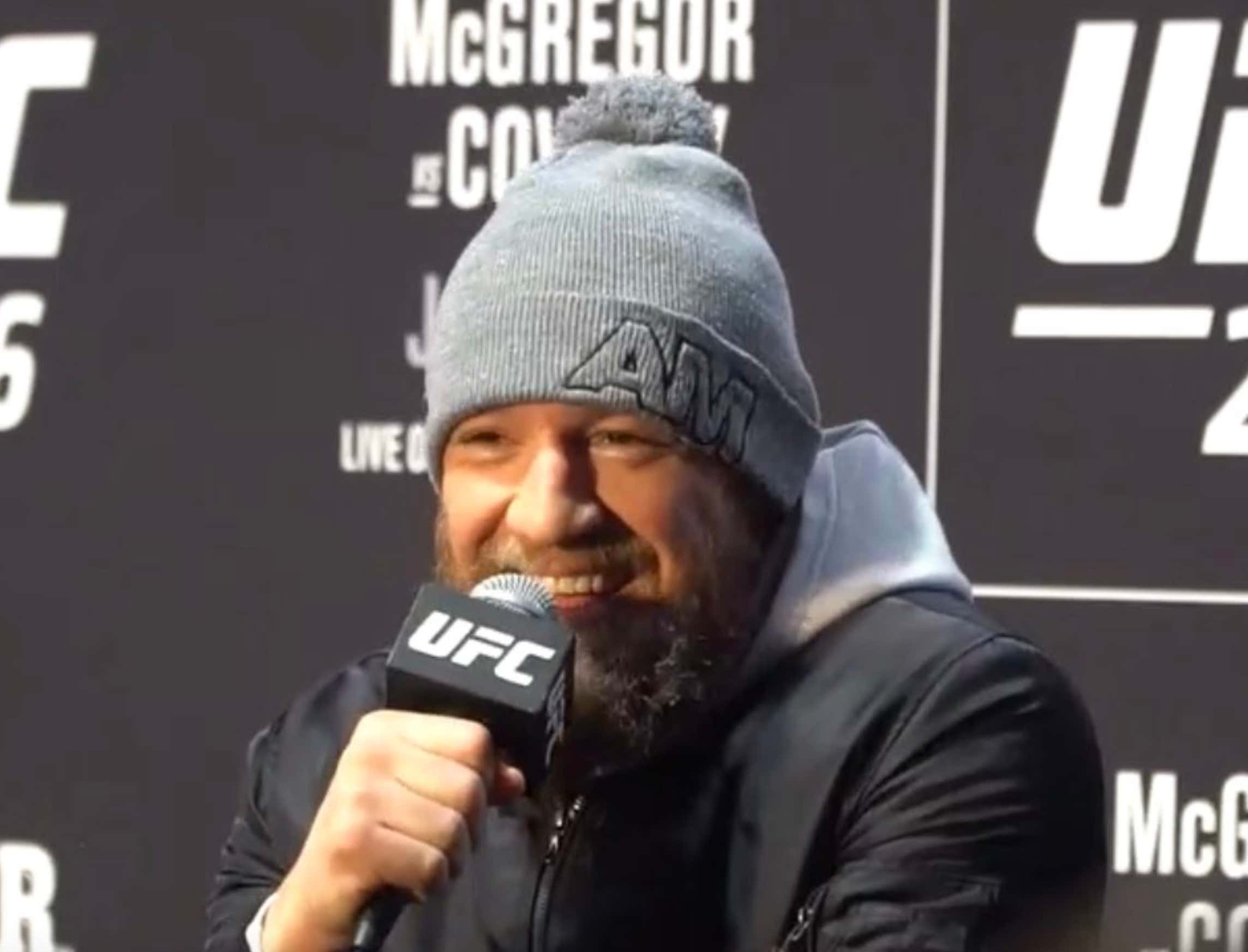 I Just Got To Ask Conor McGregor A Question During Media Day
