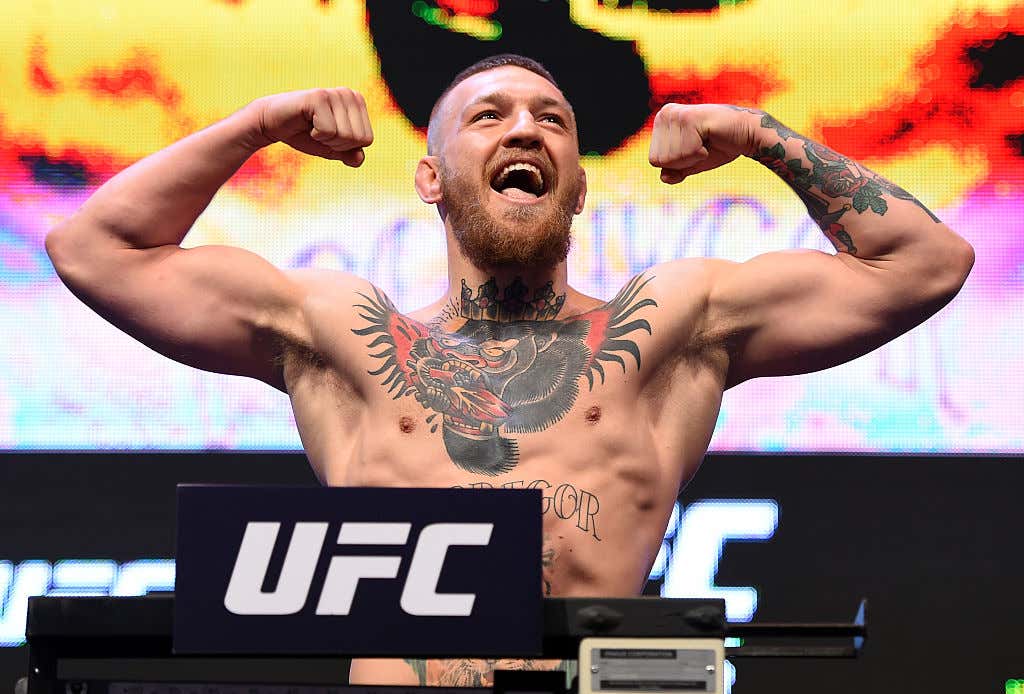 Conor McGregor Is Absolutely YOKED At Welterweight Barstool Sports