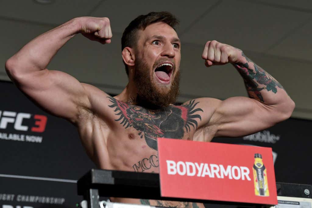 Conor McGregor Is Absolutely YOKED At Welterweight Barstool Sports