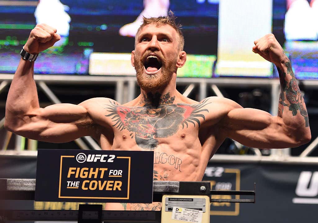 Conor McGregor Is Absolutely YOKED At Welterweight Barstool Sports