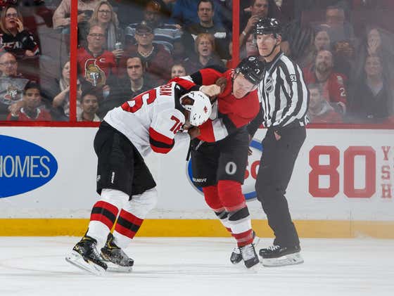 I Hope You All Find Something You Love One Day As Much As Brady Tkachuk Loves To Chuck Some Knucks