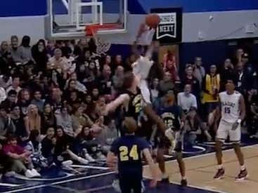 Bronny Jr. Threw Down His Best Dunk To Date And It Is Absolutely Terrifying