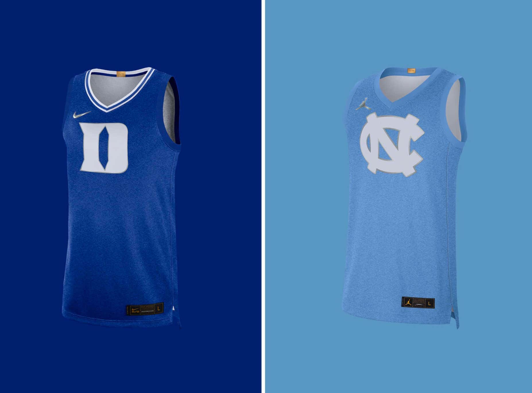 Duke and UNC Will Play Each Other Wearing the Worst Uniforms of All