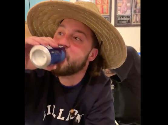 Pretty Cool Moment As #ZillionBeers Is Shouted Out On A Poker Broadcast From South America