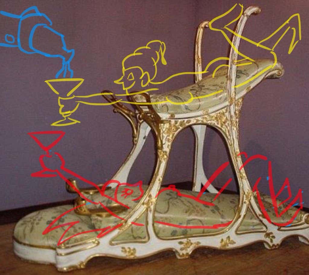 You Can Buy This 19th Century Royal Sex Chair For A Low Price Of