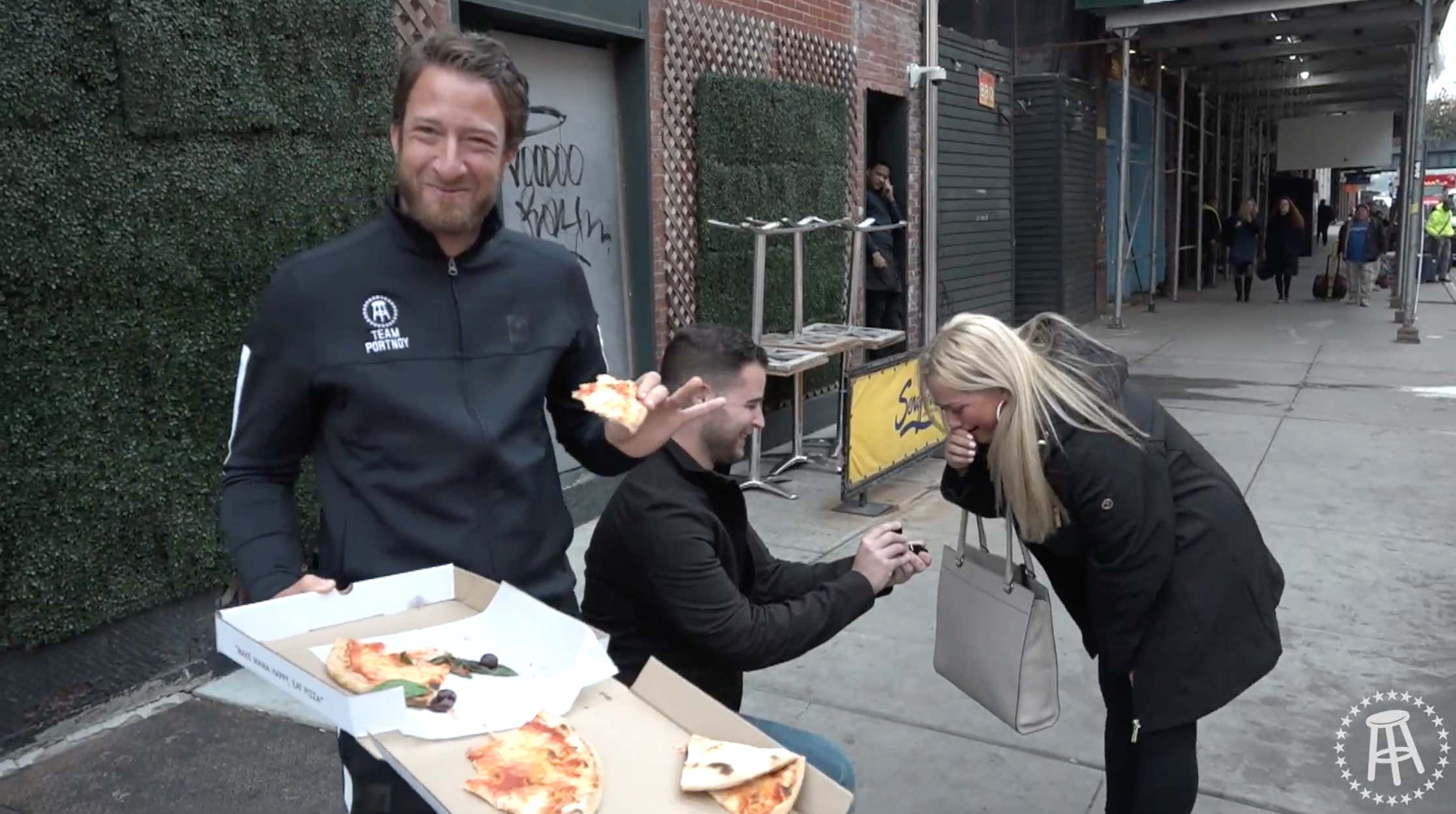 Valentine’s Day Pizza Review Classic - Serafina (Bonus Marriage Proposal)
