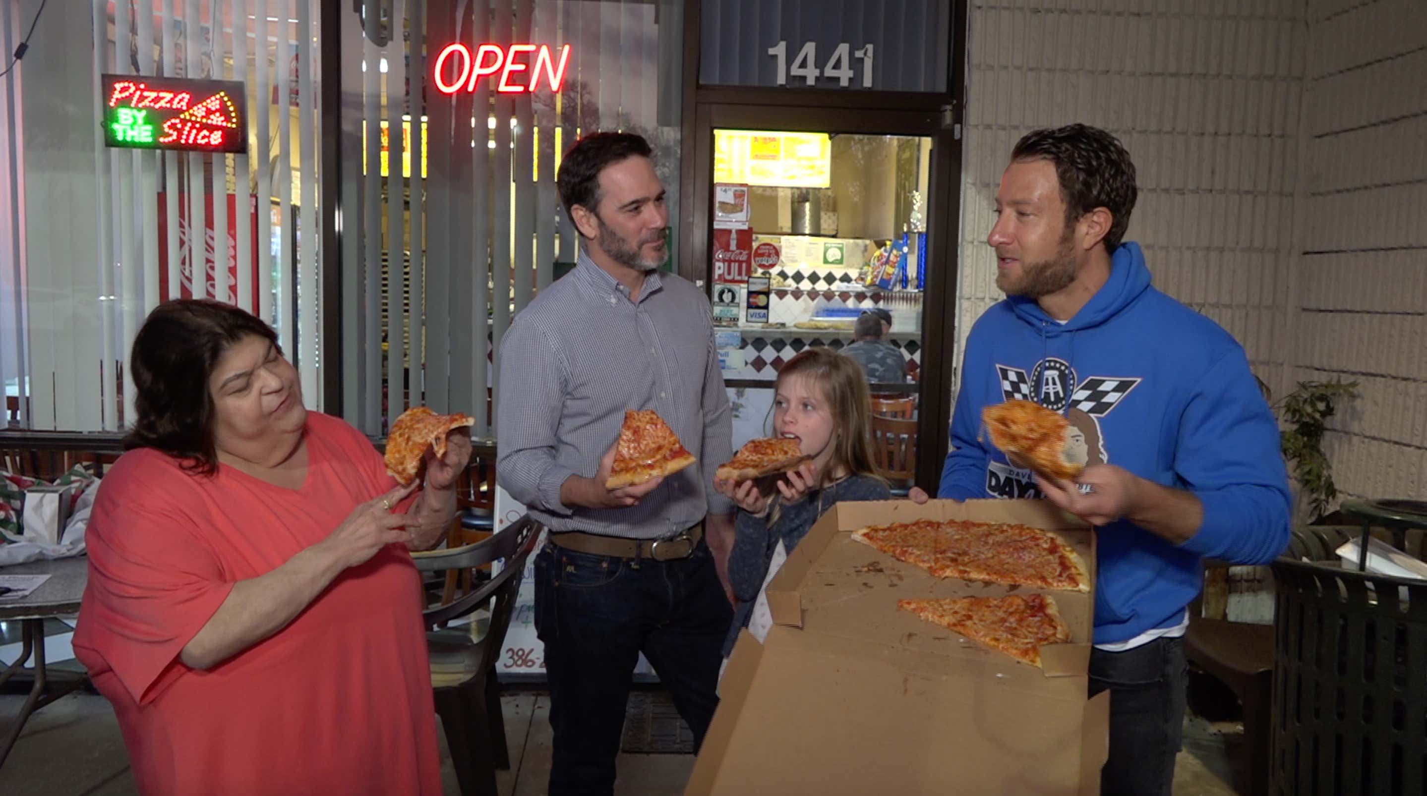 Barstool Pizza Review - Pete's Pizza (Daytona) with Special Guest Jimmie Johnson presented by NASCAR