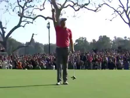 Adam Scott who was 33/1 wins The Genesis Invitational