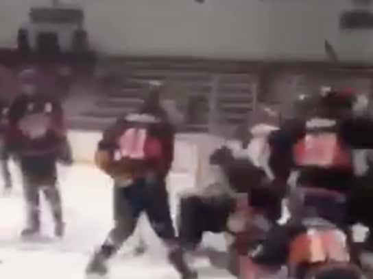 BODIES ARE FLYING. MADNESS