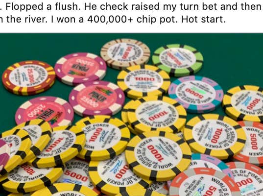 There's No Bigger Rush Than Being An Amateur Poker Player Going Deep In A Big Tournament