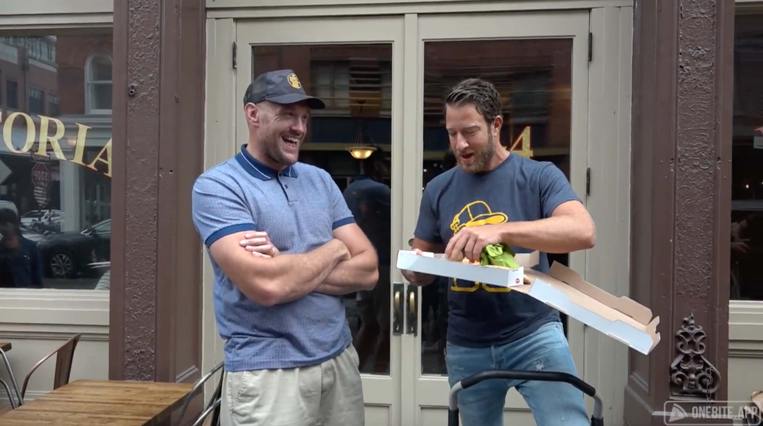 Pizza Review Classic with Heavyweight Champ Tyson Fury