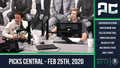 Picks Central - February 25, 2020