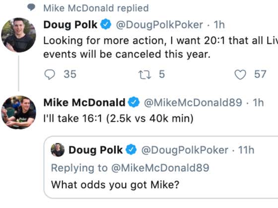 Poker Players Are Making High Stakes Bets On If The WSOP Will Be Canceled Due To Coronavirus