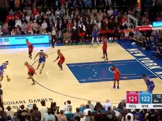Knicks (+450 ML) win a tight one over the Rockets in MSG behind 27 from RJ Barret