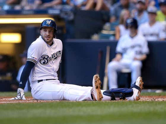 Wake Up With Ryan Braun Falling Directly On His Face Instead Of Scoring