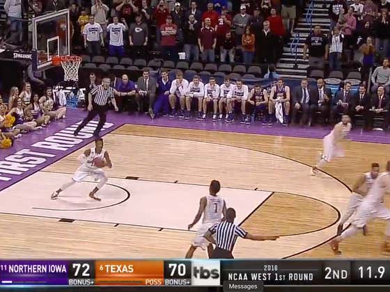 4 years ago today, Paul Jesperson hit the half court buzzer beater to upset #6 seed Texas in the first round of the tournament.