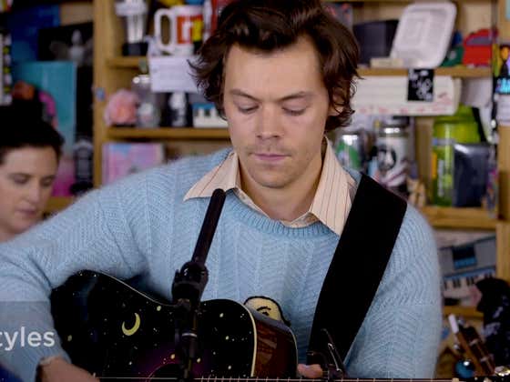 Harry Styles' Tiny Desk Concert Is The Most Delightful Thing I've Ever Watched