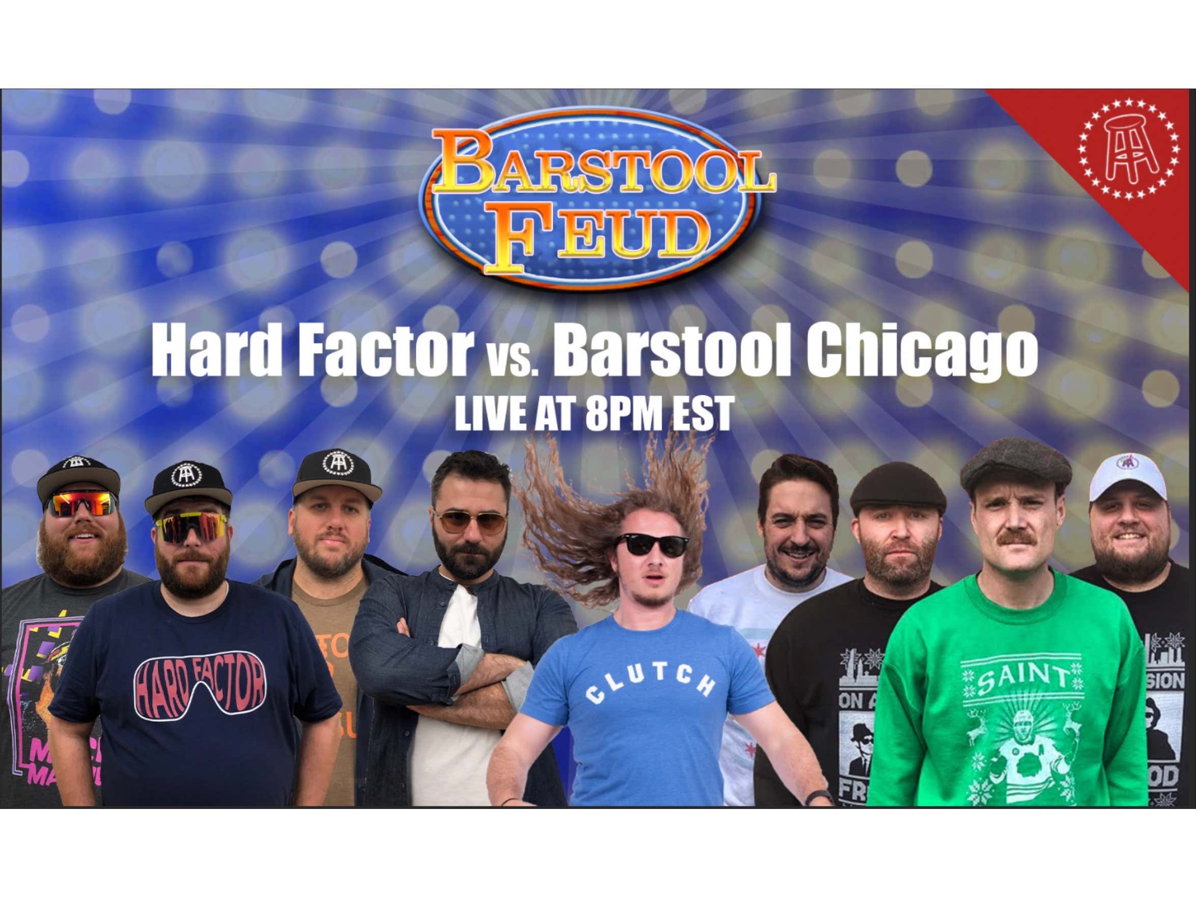 Barstool Family Feud The Chicago Guys Vs. The Hard Factor Dudes