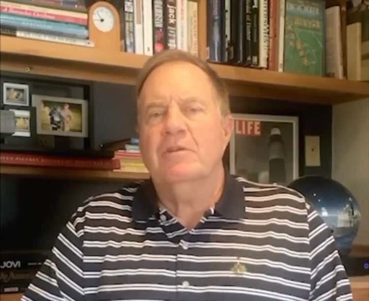 Wake Up With Bill Belichick s Words Of Support For Our Medical Professionals Barstool Sports