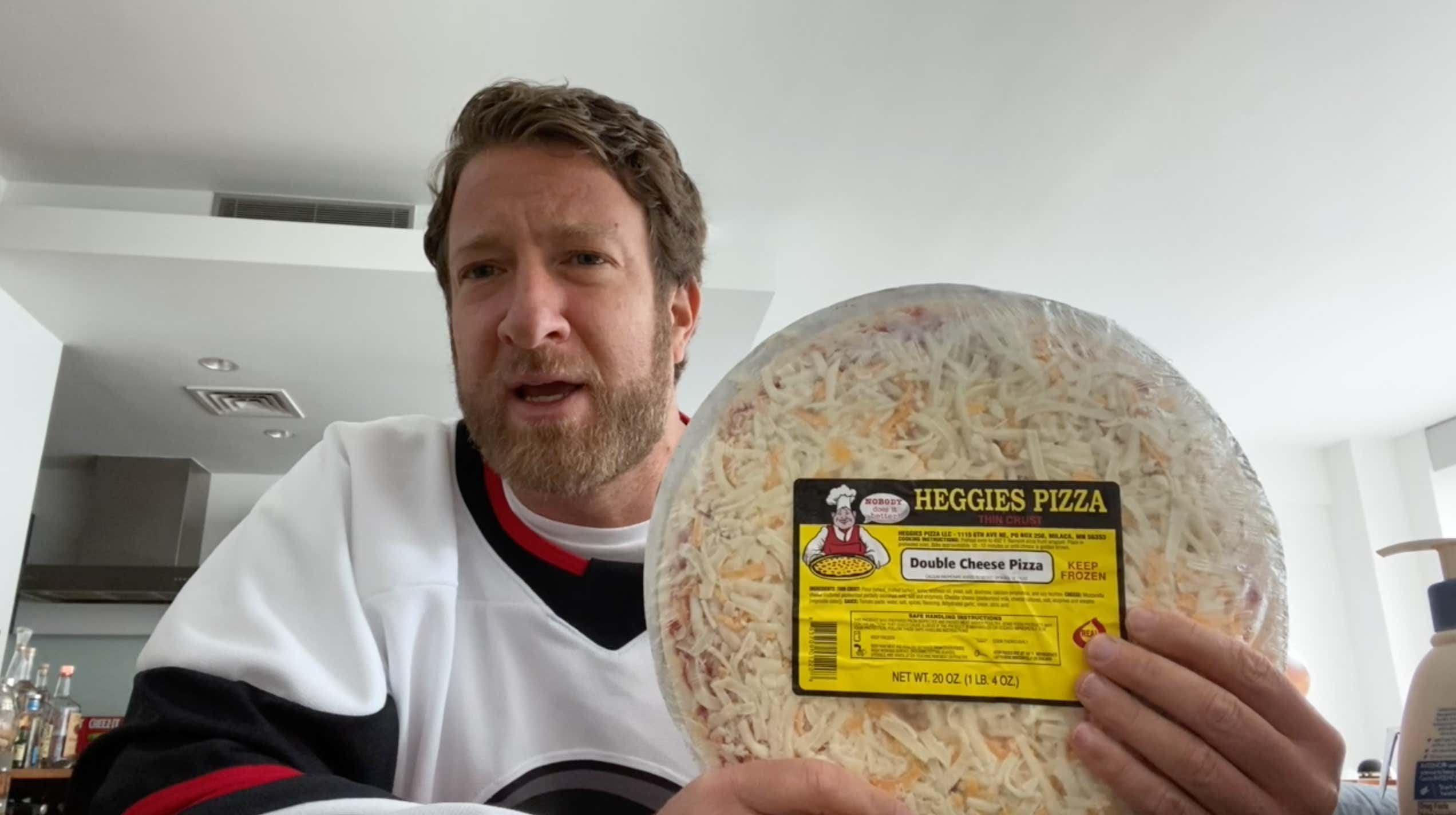Barstool Frozen Pizza Review - Heggies Pizza