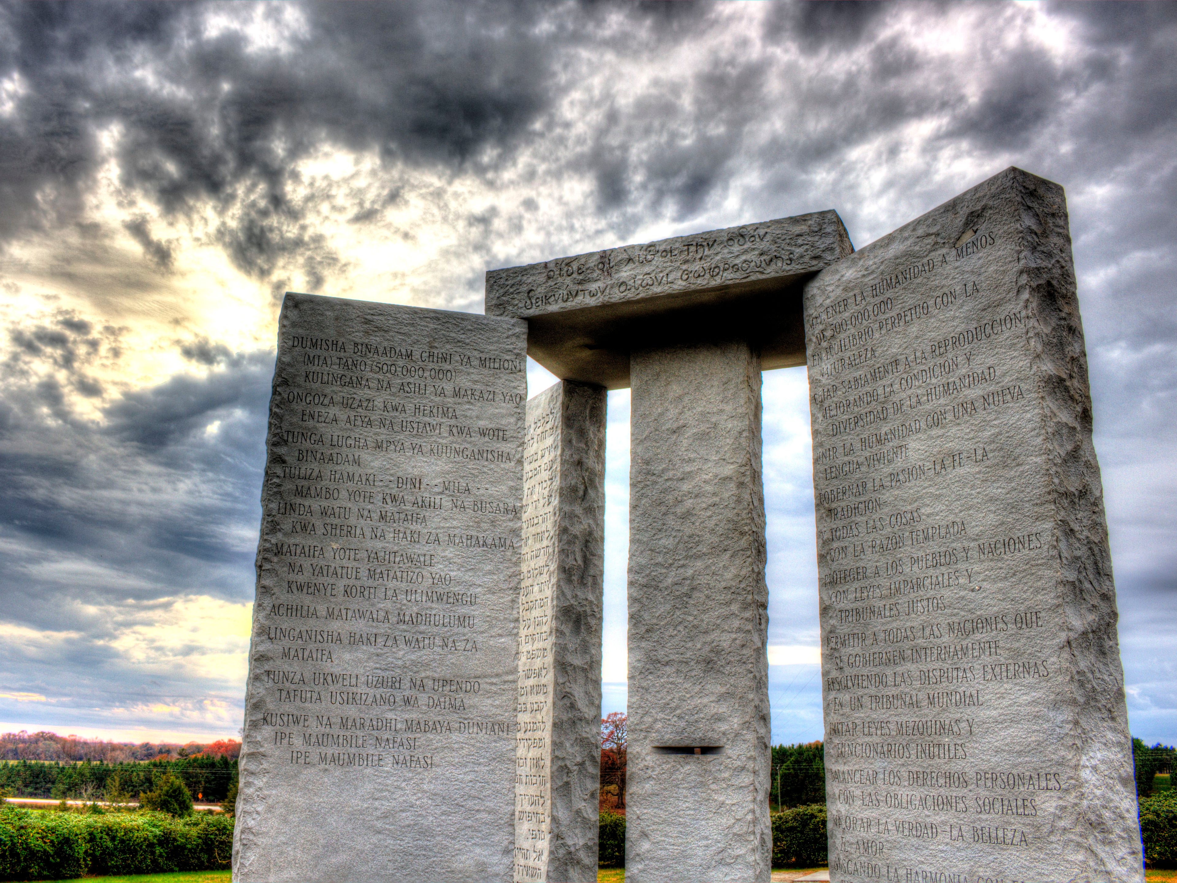 Watch This/Read This When You're High - The Georgia Guidestones
