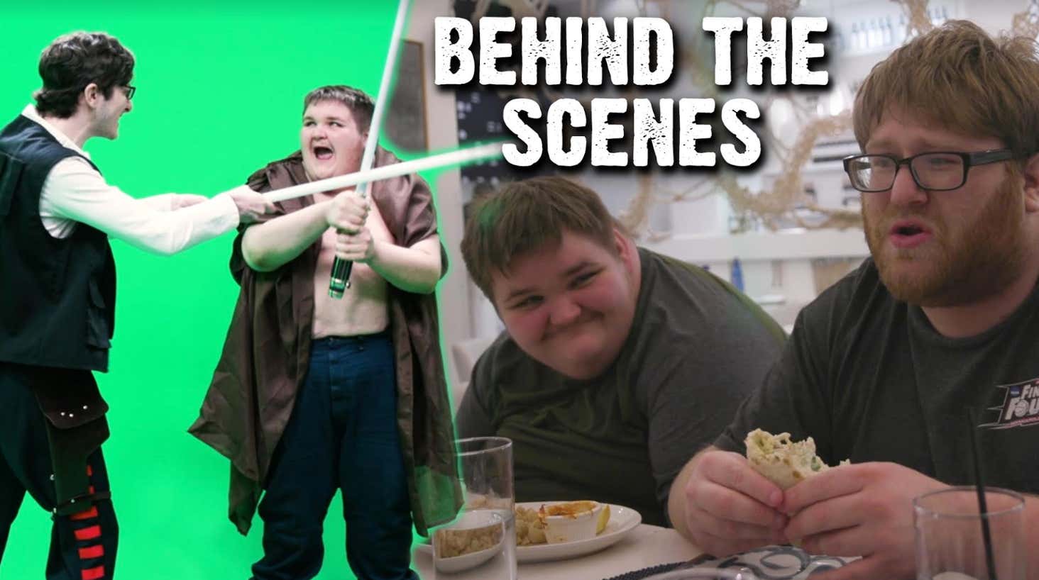 Full Behind The Scenes Footage From The Airsoft Fatty Video