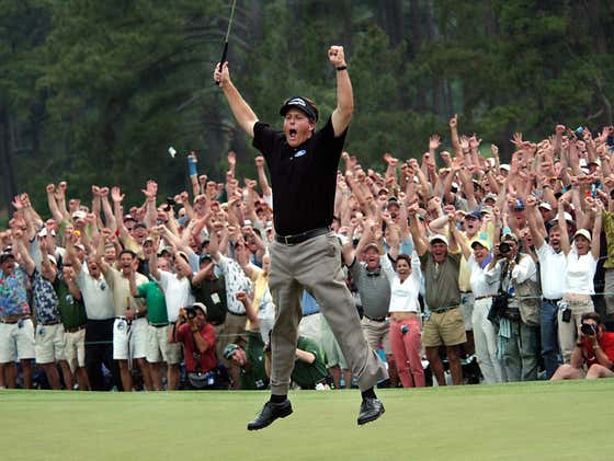 On This Date in Sports April 11, 2004: Phil's Masterful Leap