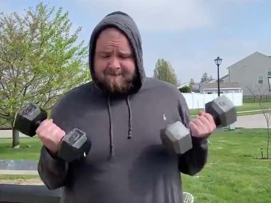 April 24th Workout: For The Life Of Me I Can't Figure Out Why My Right Arm Is Stronger Than My Left