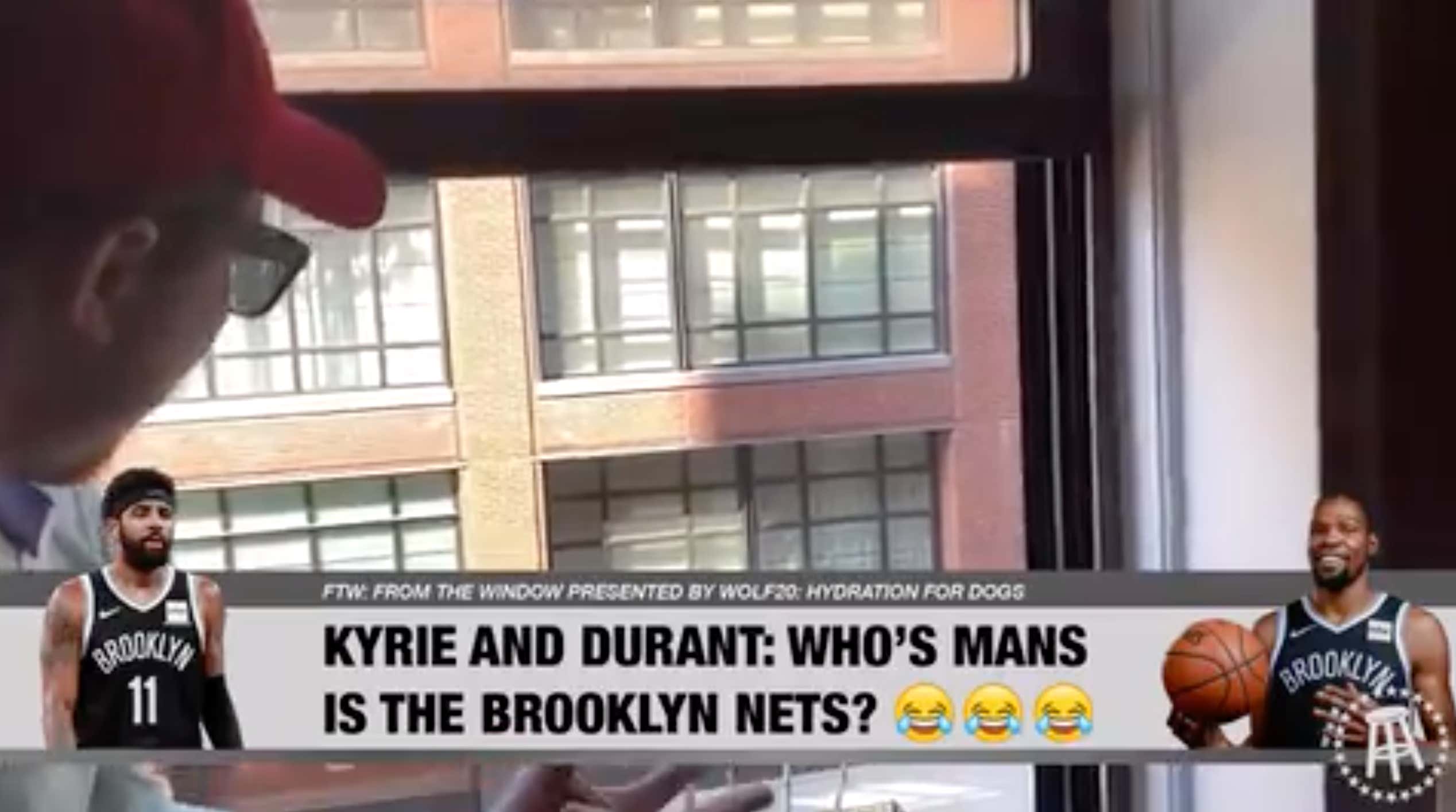 From the Windoooooow: To Foster A Sense Of Community, I'm Getting Into Sports Debates With Random Strangers Outside My Balcony