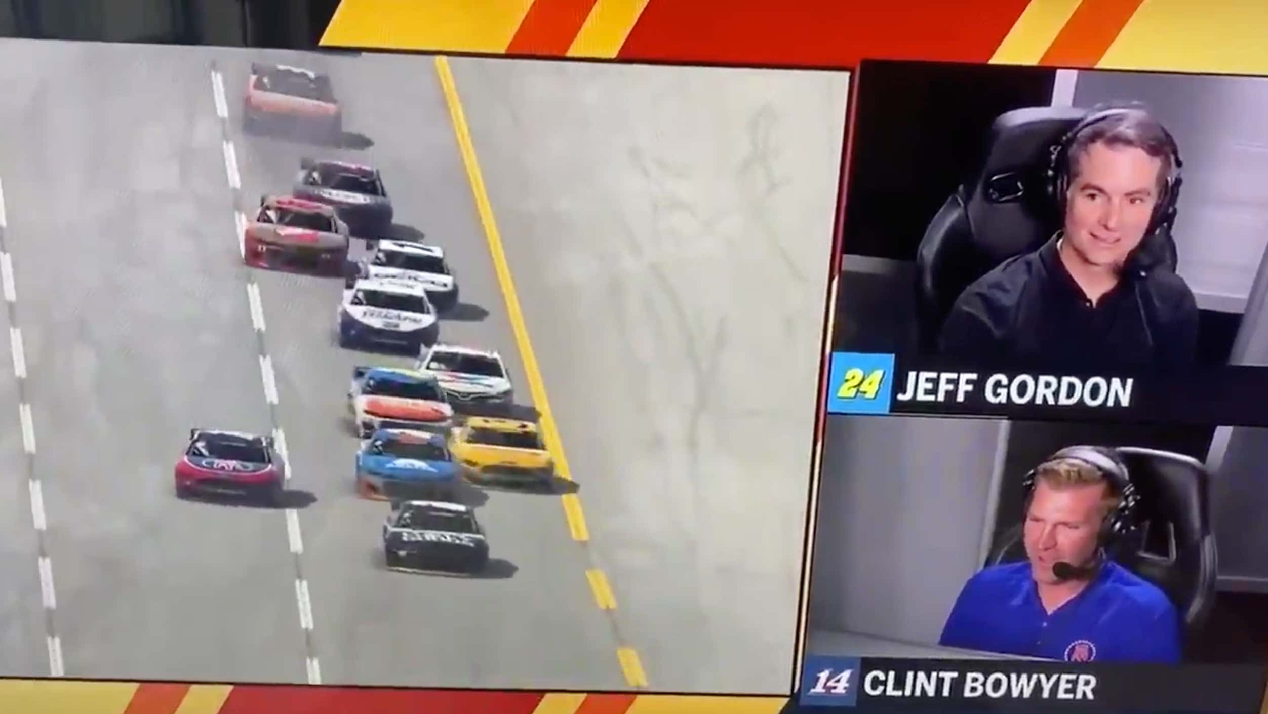 We Were In 1st For 2 Seconds Then This Happened.