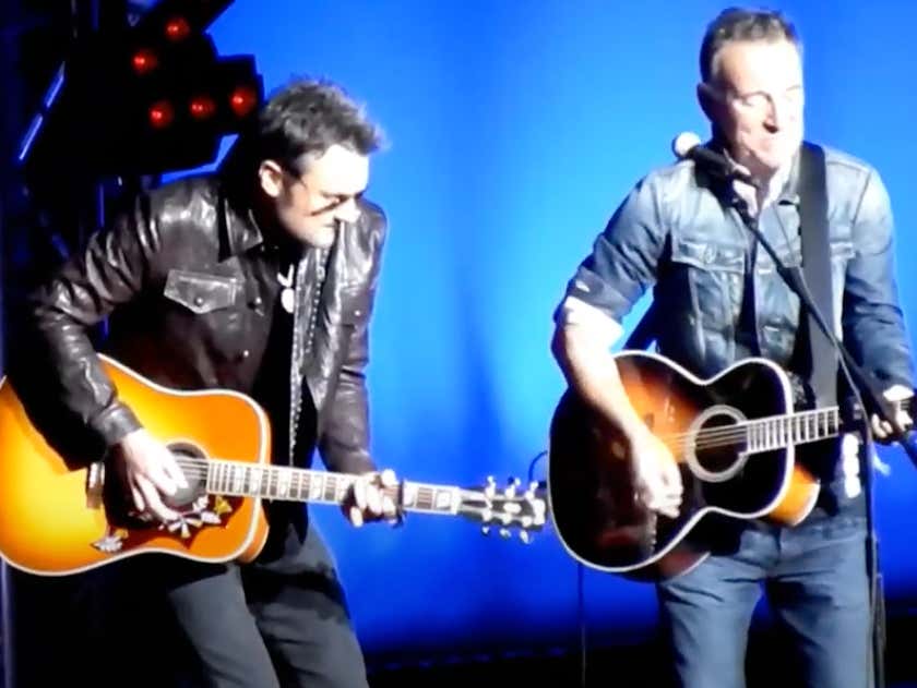 Weekly Wake Up With Eric Church Performing Live With Bruce Springsteen
