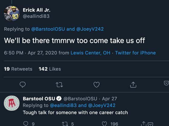 Michigan Football Players Are Working Out On Ohio State's Field During Quarantine.....Tell OSU Fans To "Come Get Them"