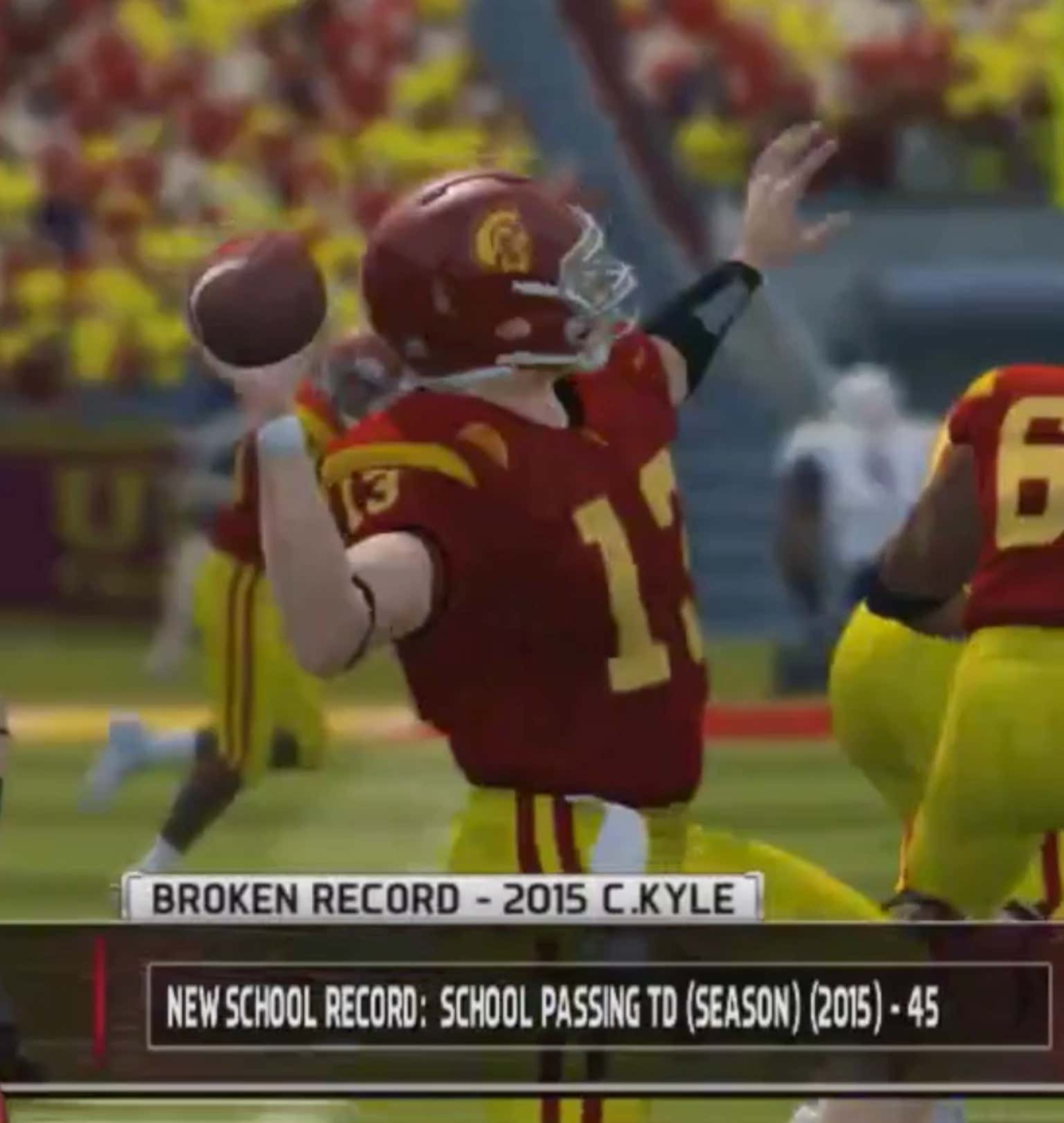 Will Coach Duggs Bench USC QB Chaz Kyle After His Seven Interception Game?