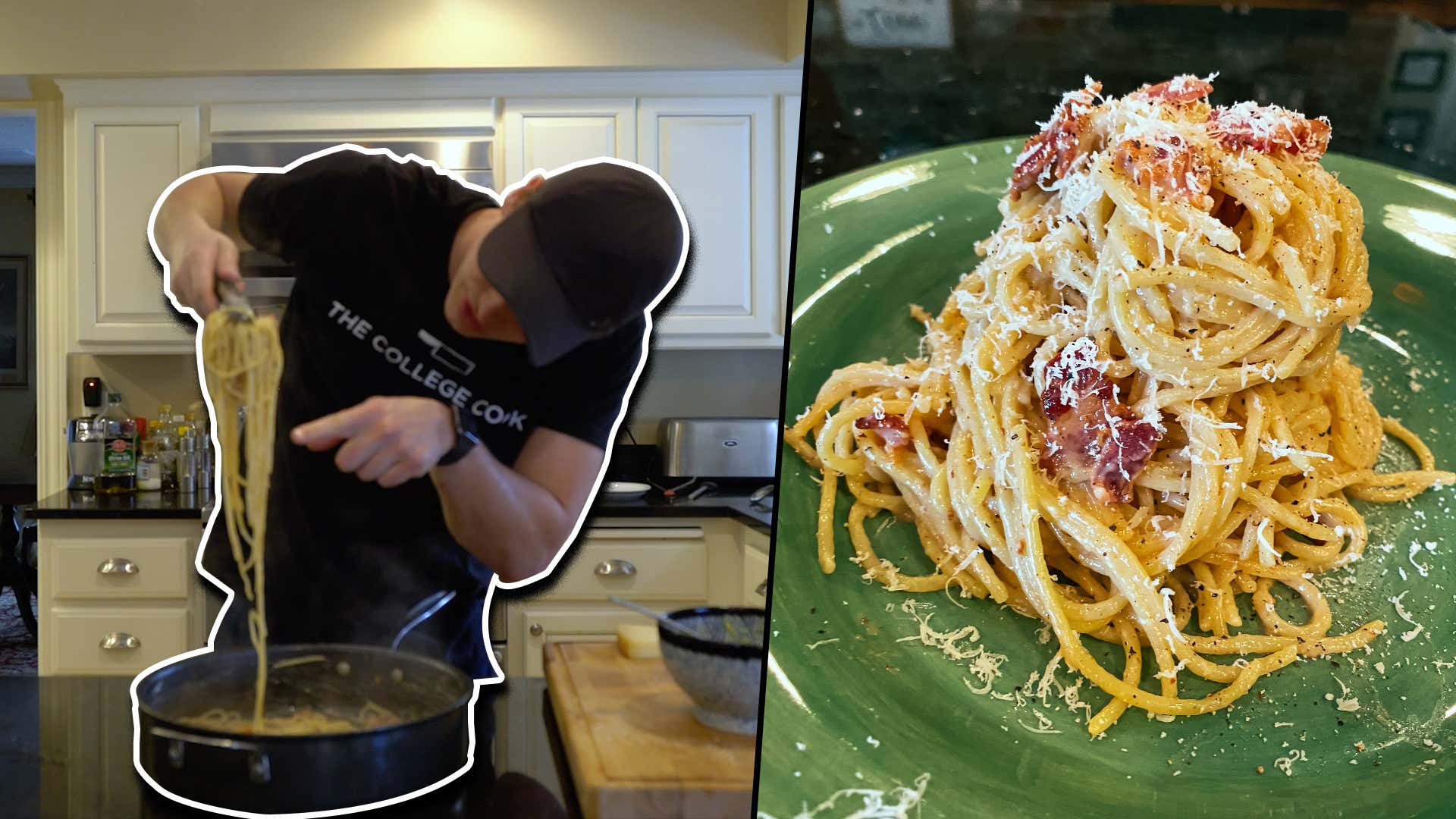 Pantry Pasta Carbonara | The Quarantine Cook