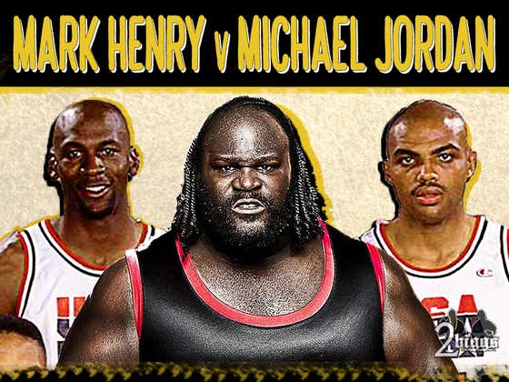 Dream Team Jordan Invited Mark Henry To His Birthday Party After Their Combative First Meeting At The '92 Olympics