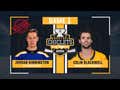 Jordan Binnington Defeats Colin Blackwell In The First Series Of The Barstool Chiclets Cup
