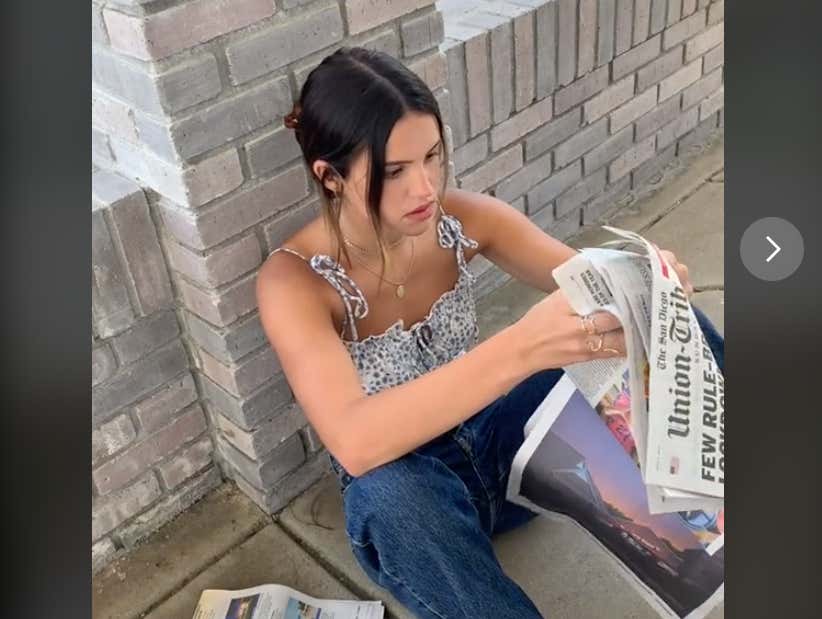 Newspapers Are Cool On TikTok Barstool Sports