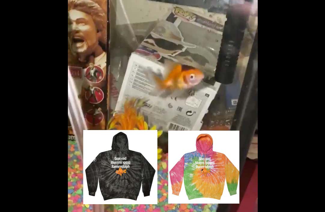 Randolph Is Getting Hippy Trippy (Tie Dye Hoodies Now On Sale)