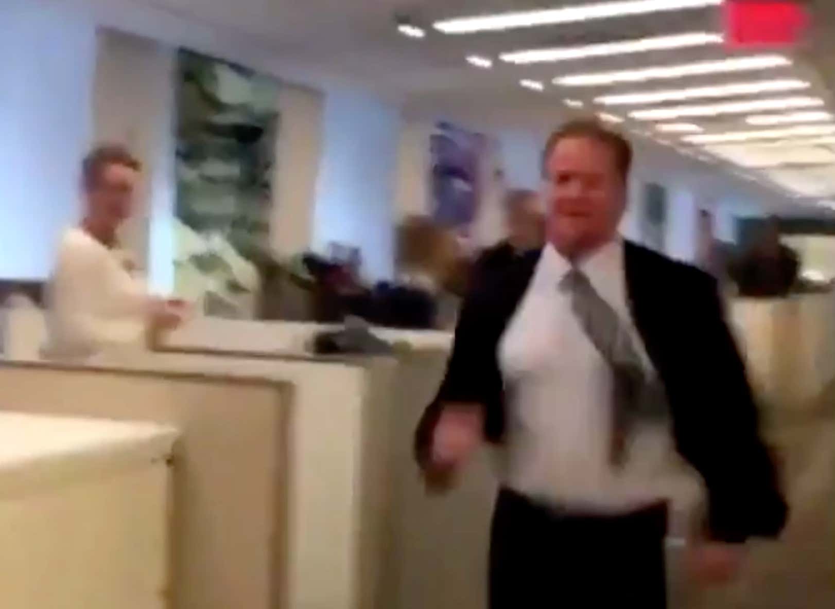 Live Look At Goodell When He Found Out Who Was Coming Over To His House.