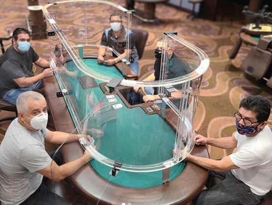 This Updated Poker Table Solves Absolutely Nothing. Nothing At All. Deal Me In.