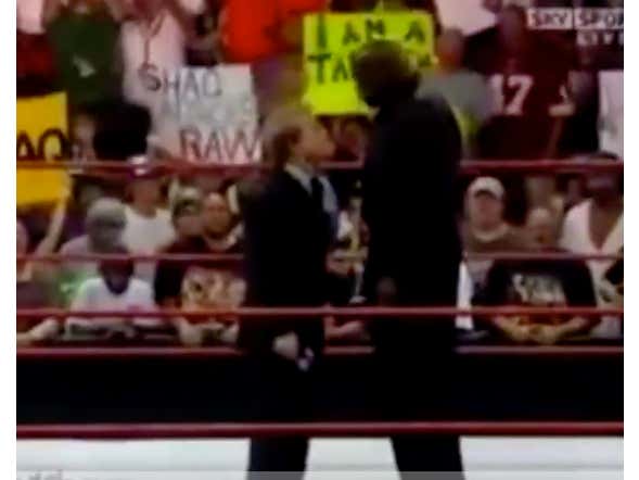 Wake Up With Chris Jericho And Shaq Insulting Each Other On Monday Night RAW