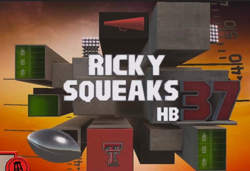 I Broke Down The Most Complete Back In The Nation, Texas Tech RB Ricky Squeaks