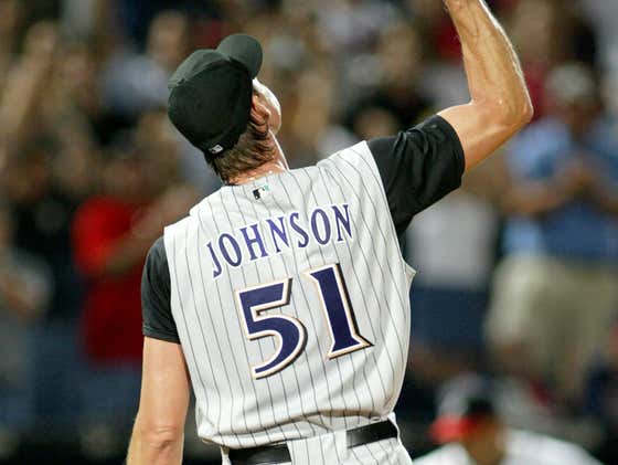 16 years ago today, 40-year old Randy Johnson becomes the oldest pitcher ever to throw a perfect game as the Dbacks (-155) beat the Braves 2-0