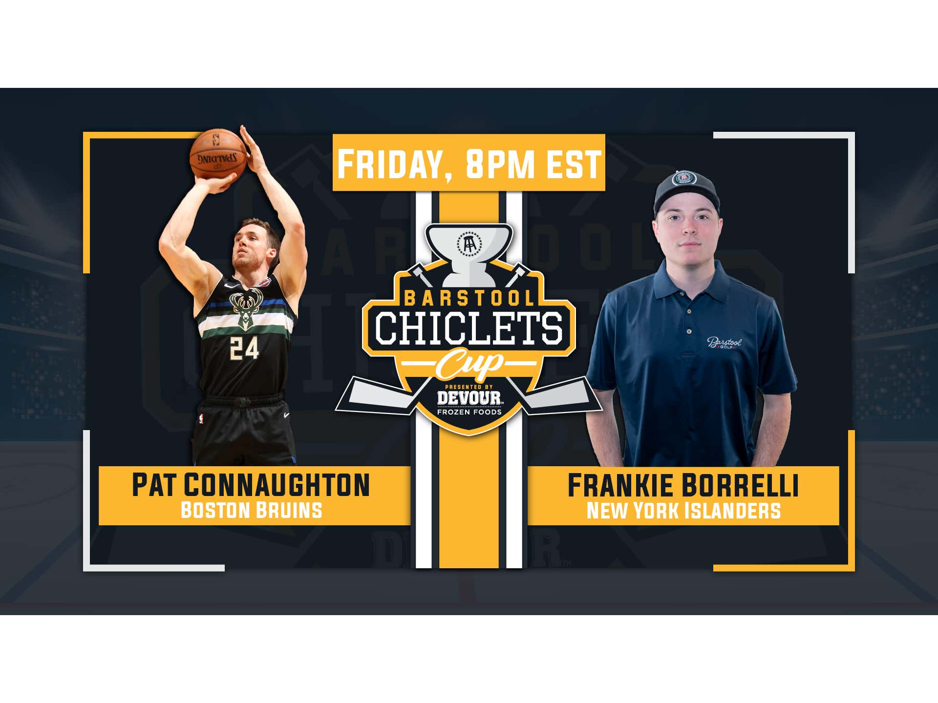 It’s Frankie Borrelli vs Pat Connaughton In The Chiclets Cup Tonight