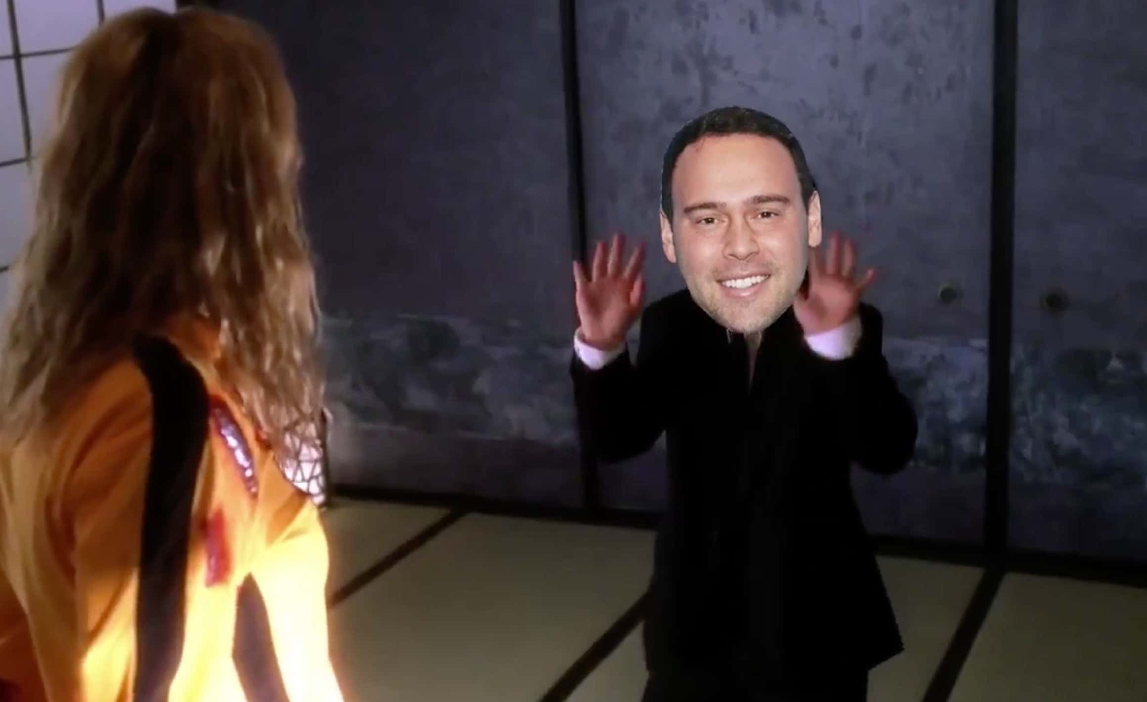 I Had A Convo With Scooter Braun.  He Wanted To Make It Clear He Wants Nothing To Do With This Drama. I Gave Him My Word I Wouldn't Tweet About Him Again. Then This Video Happened. My Hands Are Tied. To Quote Bill Parcells I Reserve The Right To Change My Mind.  Slave To Content.